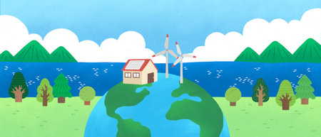 environment day, solar energy, eco friendly