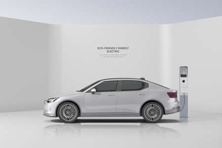Green Energy Electric Vehicle Charging