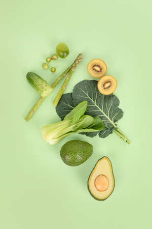 vegetarian and vegan food creative concept