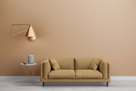 3d rendered gold light concept interior design graphicの写真素材