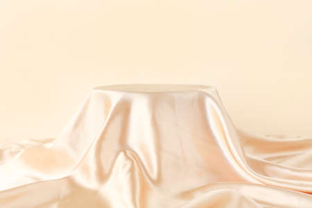 ivory fabric texture background frameの写真素材