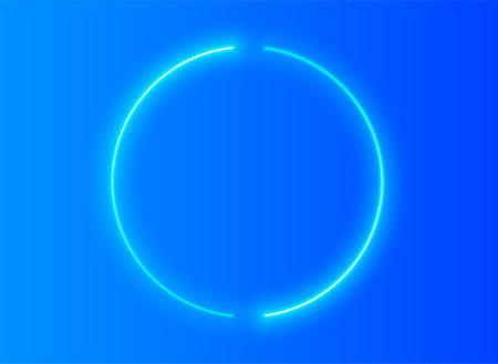 neon lights background suitable for futuristic, SF, digital, IT, technology themesのイラスト素材