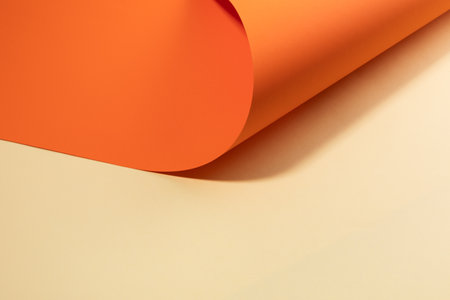 orange color paper background