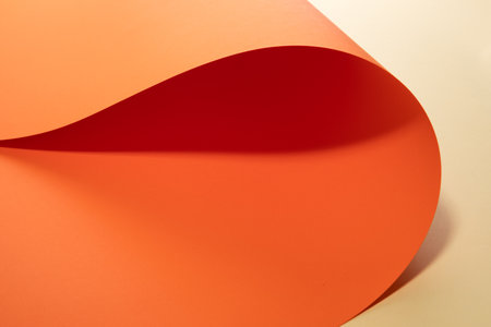 orange color paper background