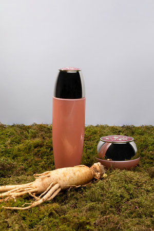 oriental, medicinal root plant, fresh ginseng