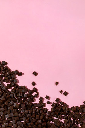 creative concept photo of healthy pet dog food and treatsの写真素材