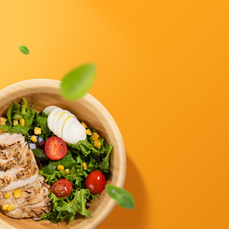 subscription, regular delivery service-saladの写真素材