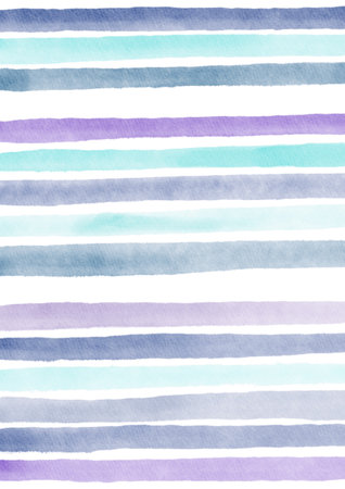 Blue stripe pattern on a white background.の写真素材
