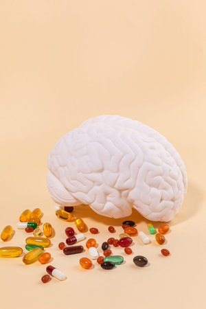 brain health and dementia series, brain miniature and nutritional supplement