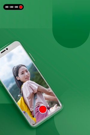 short form contents trend graphic posterの写真素材