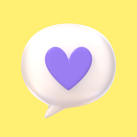 3d graphic rendered image of speech bubble