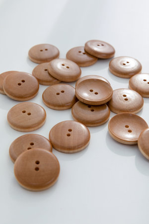 aesthetic photo of handmade, crafting hobbies, button background