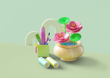 graphic concept of holiday, korea traditional holiday, chuseok giftの写真素材