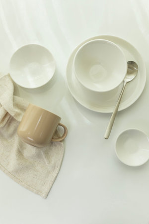 tableware pottery material styling photo