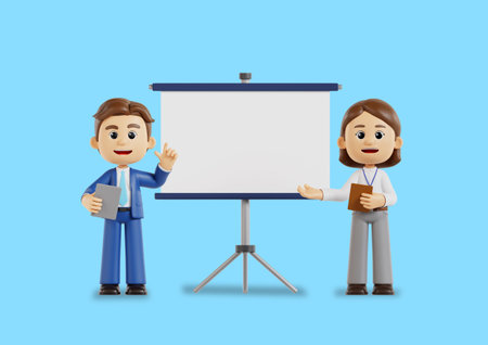 3D graphics presenting