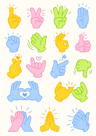 Finger motion sauceのイラスト素材
