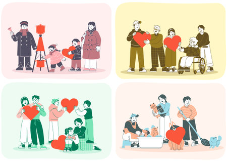 The Salvation Army, the disabled, the underprivileged, the abandoned animals