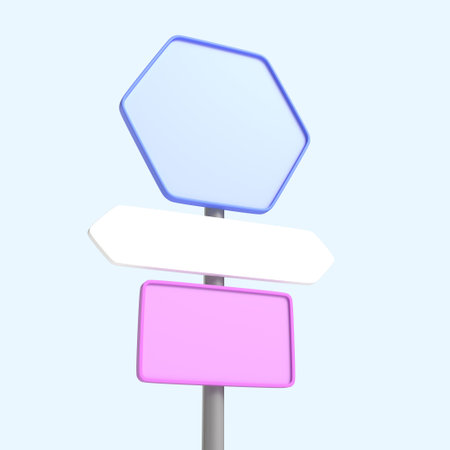 Guidance Sign 3d Graphic Mockup Source