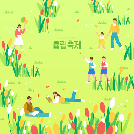World Environment Day Earth Day Illustration with a man and a woman planting a tree and Earth and sprouts behind itのイラスト素材