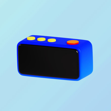 Diary Decoration Sticker Object Electronic Alarm Clock