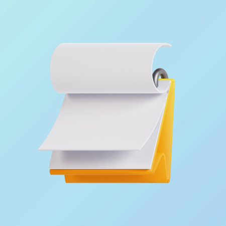 Diary decoration sticker object unfolded notepadの写真素材