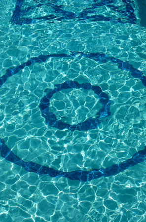 Aerial View of Swimming Pool
