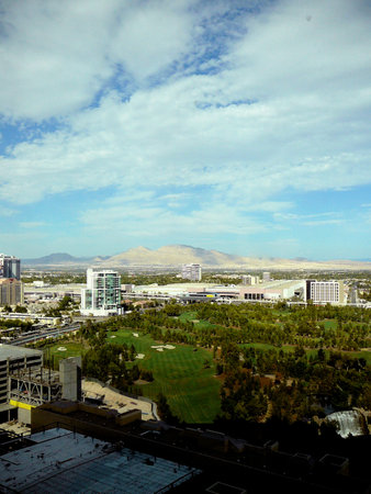 Aerial View of Rapidly Growing Las Vegas Skylineの写真素材