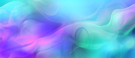 The computer-generated background of the photo showcases a mesmerizing display of vibrant and colorful clouds. The sky is filled with an array of hues, ranging from vibrant pinks and purples to soothing blues and oranges. The swirling patterns and gradients create a surreal and ethereal atmosphere, capturing the imagination. This image embodies a sense of wonder and invites viewers to immerse themselves in a dreamlike world of ever-changing and captivating colors.の素材