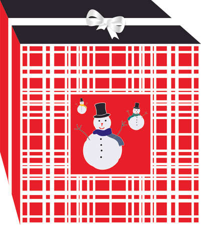 Colorful christmas gift box concept.のイラスト素材