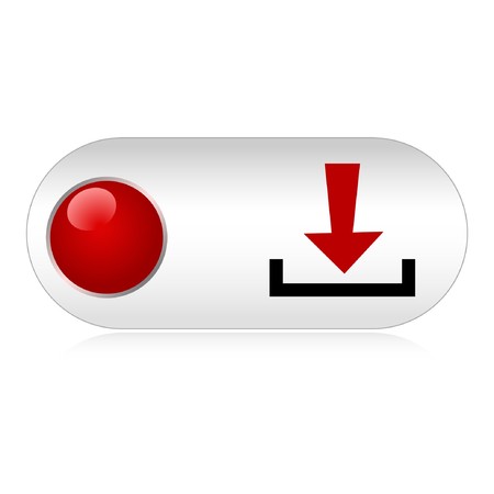 Download button.のイラスト素材