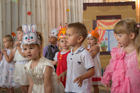 kids a happy holiday and a happy carefree timeのeditorial素材