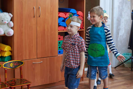 kids a happy holiday and a happy carefree timeのeditorial素材