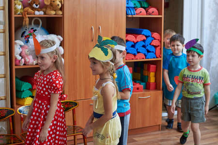 kids a happy holiday and a happy carefree timeのeditorial素材