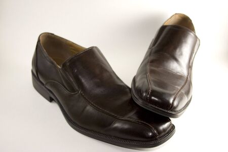 Pair of Mens Dress Shoesの写真素材