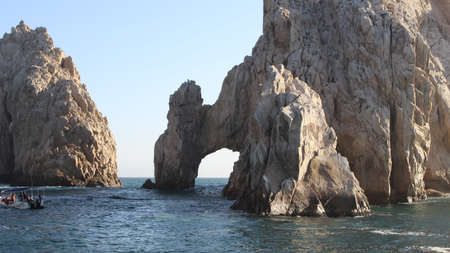 Lands End Iconic Cabo San Lucas Mexico Formationのeditorial素材