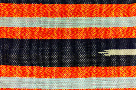Fabric texture. Background from multi-colored fabric. Thread of all colors. Template for design. A beautiful rag. Material for a seamstress.の写真素材