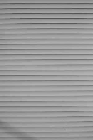 Blind texture. background wall. Blinds in interior. horizontal lines.の写真素材