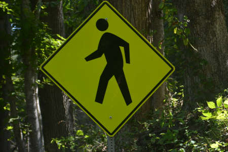 Pedestrian crossing signの写真素材