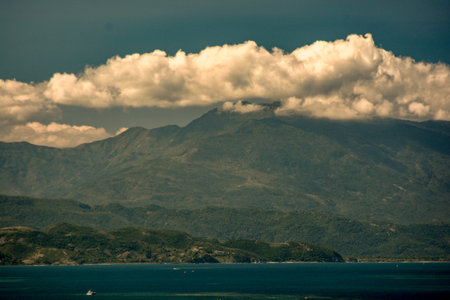 Scenic views of the Caribbeanの写真素材