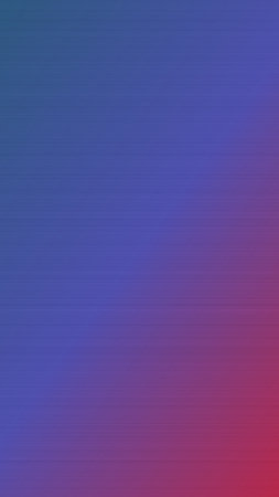 An abstract background featuring a smooth gradient transitioning from a deep blue on the left to a vibrant red on the right. Subtle, fine horizontal lines are overlaid across the entire image, creating a textured, modern, and clean aesthetic. This versatile background is suitable for various design applications, web backgrounds, or digital art.の素材