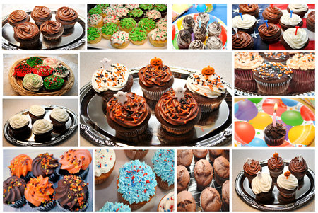 A Year of Cupcakes の写真素材