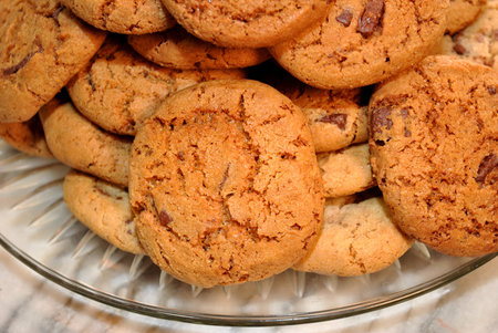 Snicker Doodle Cookies on a Plate