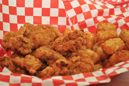 Fried Chicken Tendersの写真素材