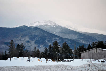 Barn in a Valleyの写真素材