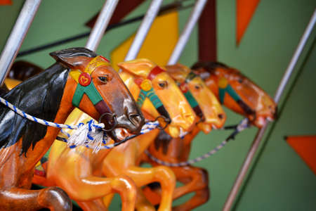 Racing Horsesの写真素材