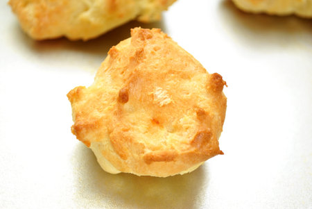 Close-Up of a Cooked Biscuit
