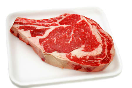 Beef Steak Fresh Bought From the Butcherの写真素材