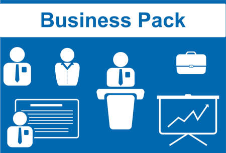 Business Pack - icons, web graphicsのイラスト素材