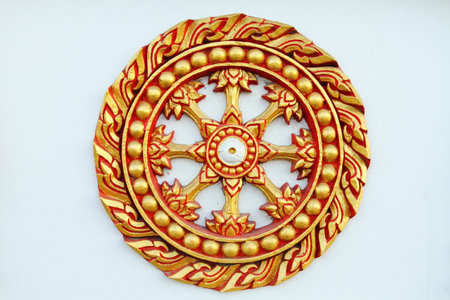 Wheel of the Lawの写真素材