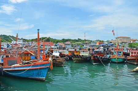 Fishing boatのeditorial素材